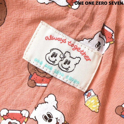 1107炎熱夏日 純棉寬鬆短褲