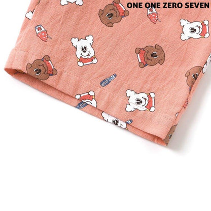 1107炎熱夏日 純棉寬鬆短褲