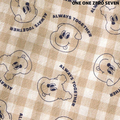 1107炎熱夏日 純棉寬鬆短褲