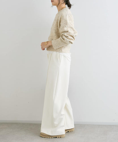 【可當開衫穿的】短款拉鍊針織衫