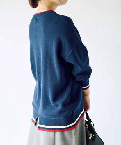 《限定·穿著舒適》條紋針織衫