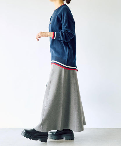 《限定·穿著舒適》條紋針織衫