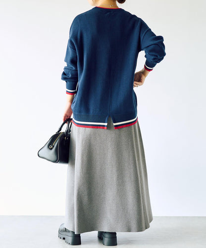 《限定·穿著舒適》條紋針織衫