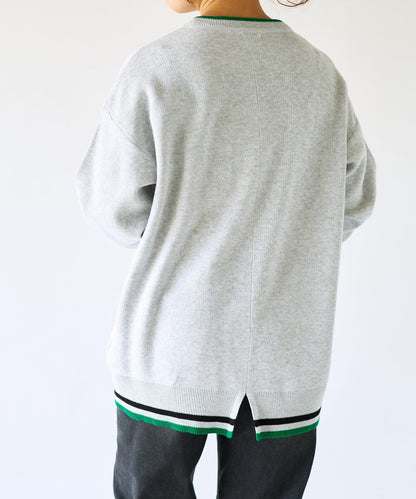 《限定·穿著舒適》條紋針織衫