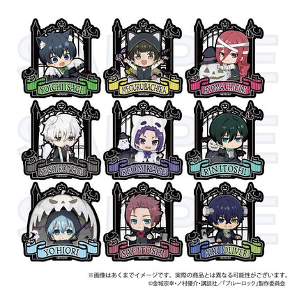 《藍色監獄》剪紙貼紙 黑色萬聖節版 潔 世一