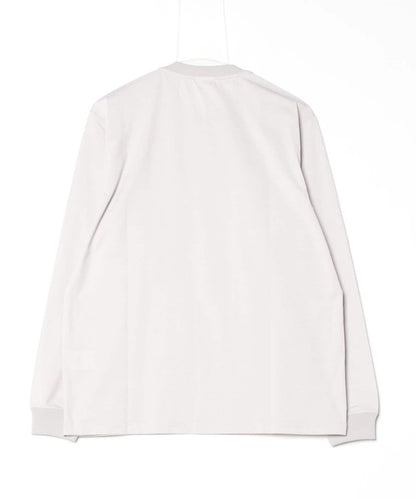 【GLOSTER】降落傘扣 帶領口 天竺 長袖T恤 長T