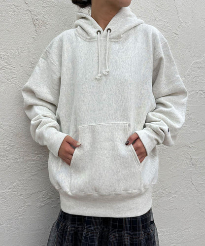 【Champion/冠軍】反絨(R) 帶帽衛衣