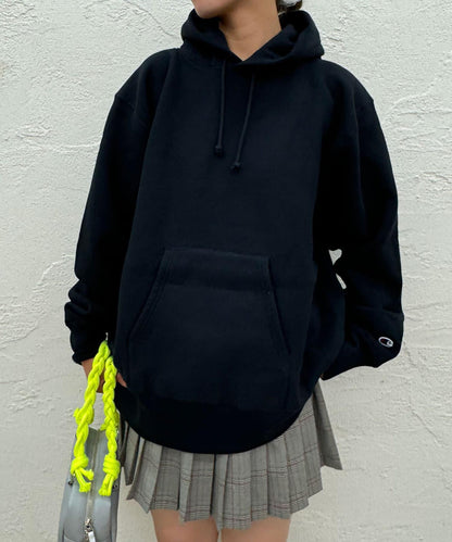 【Champion/冠軍】反絨(R) 帶帽衛衣