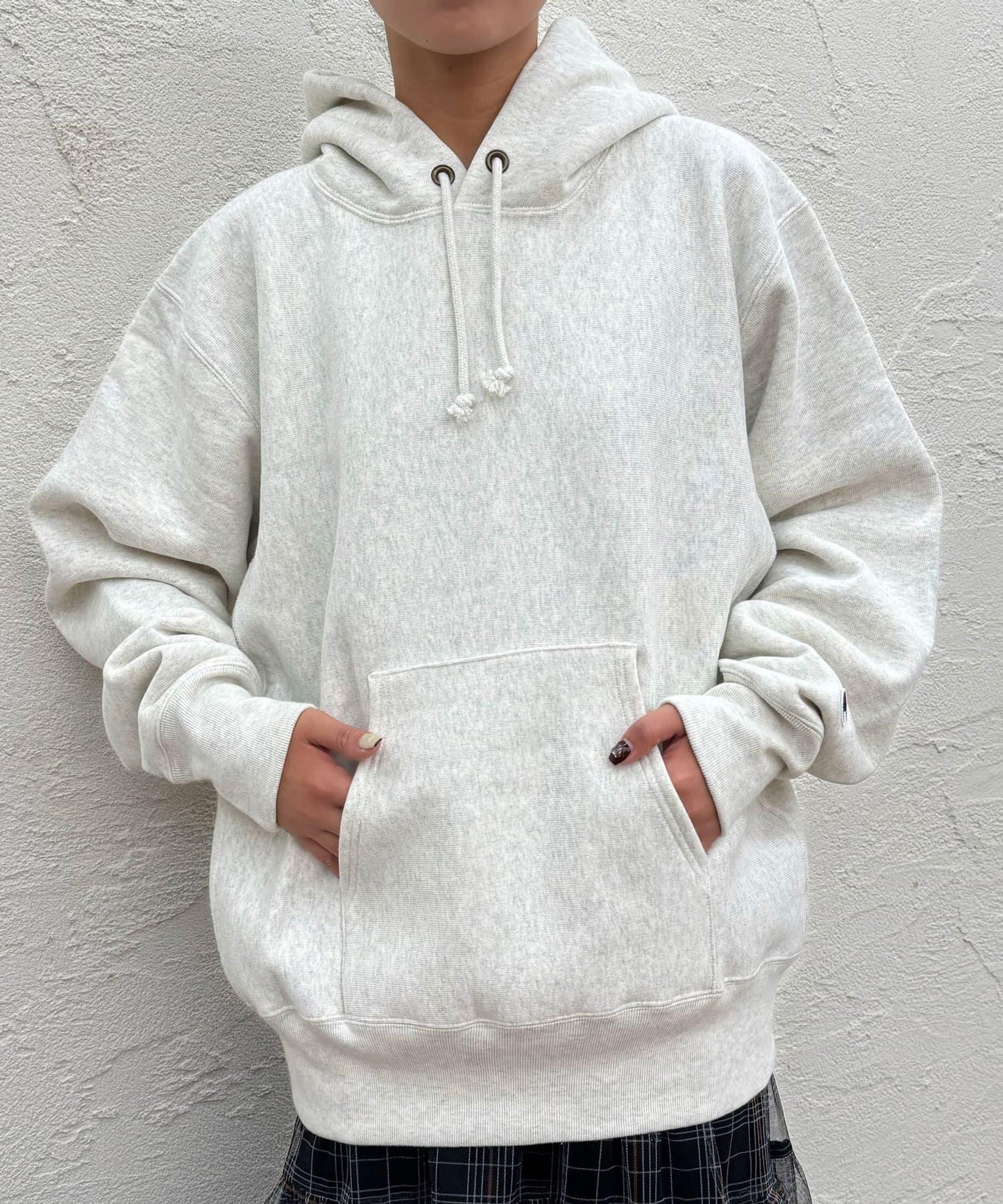 【Champion/冠軍】反絨(R) 帶帽衛衣