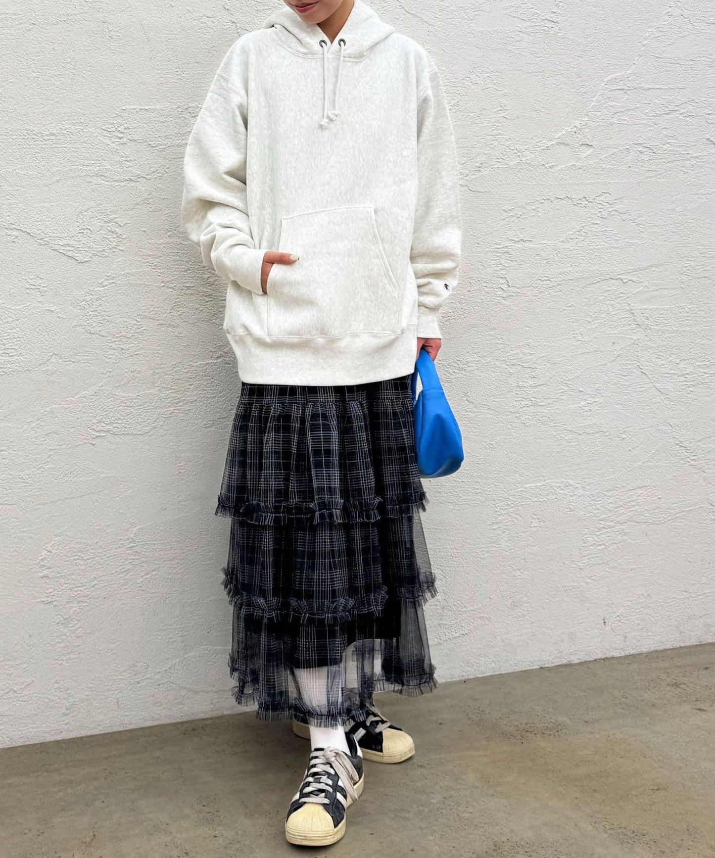 【Champion/冠軍】反絨(R) 帶帽衛衣