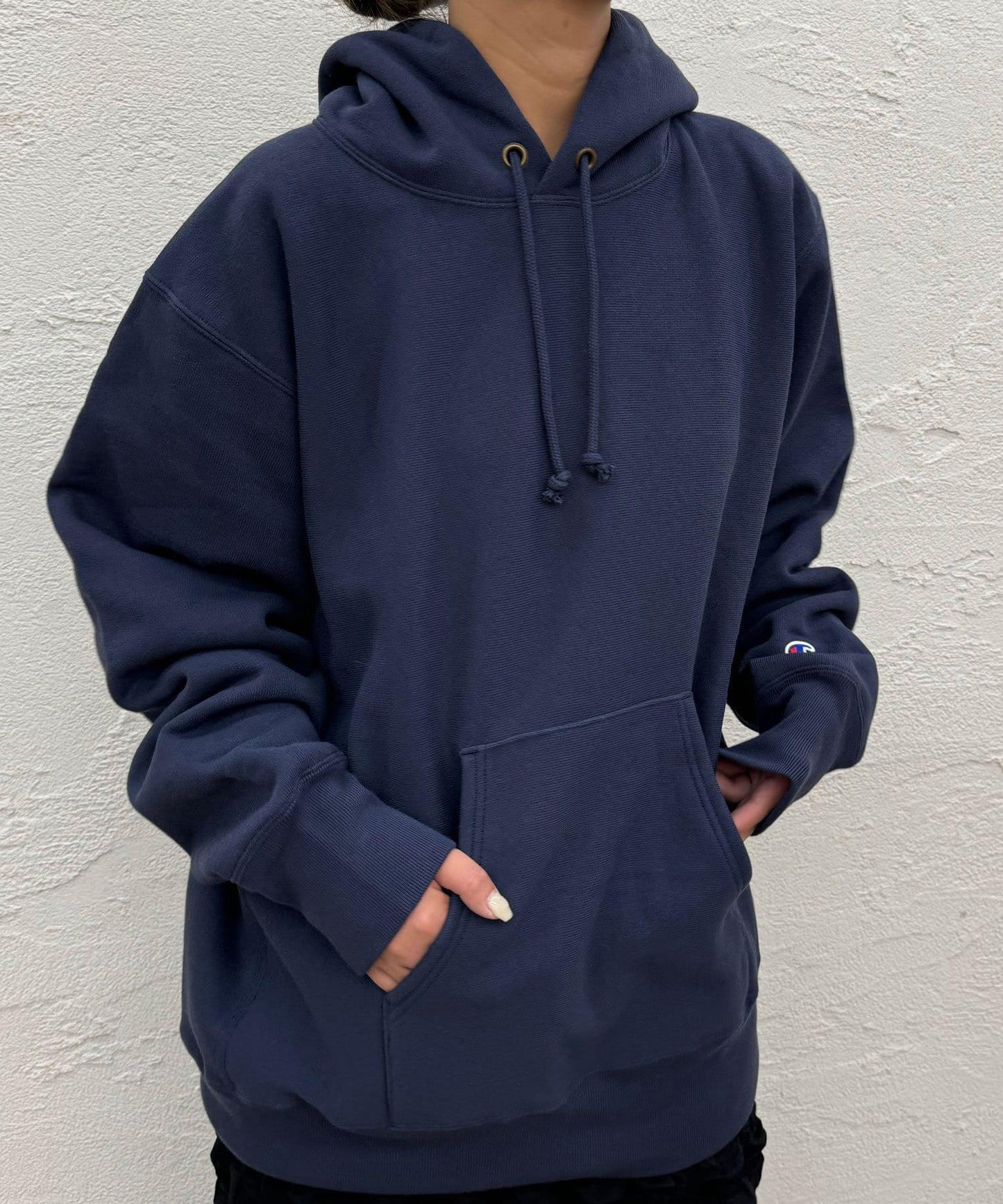 【Champion/冠軍】反絨(R) 帶帽衛衣