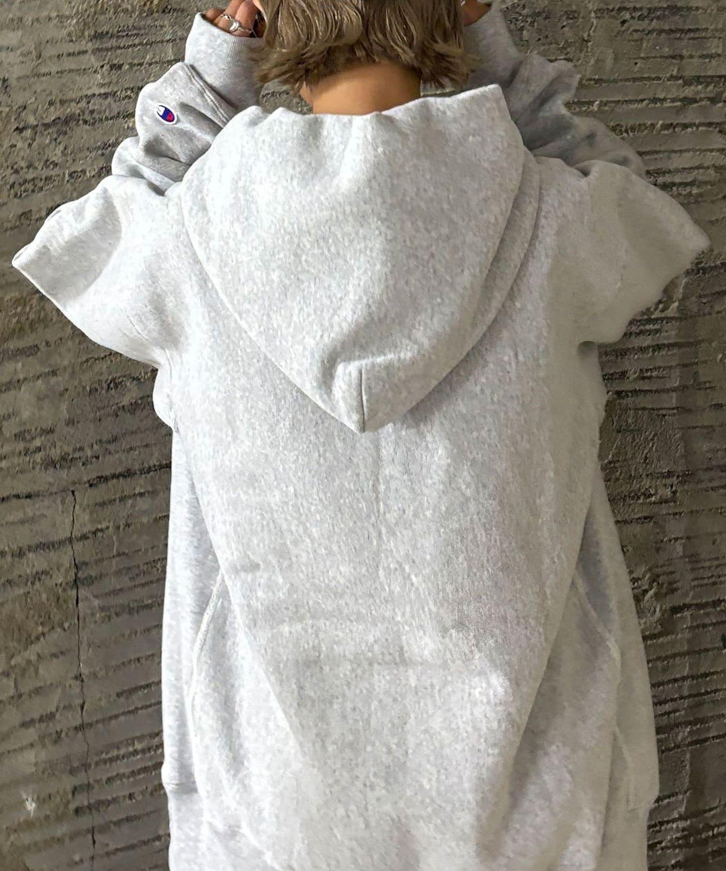 【Champion/冠軍】反絨(R) 帶帽衛衣