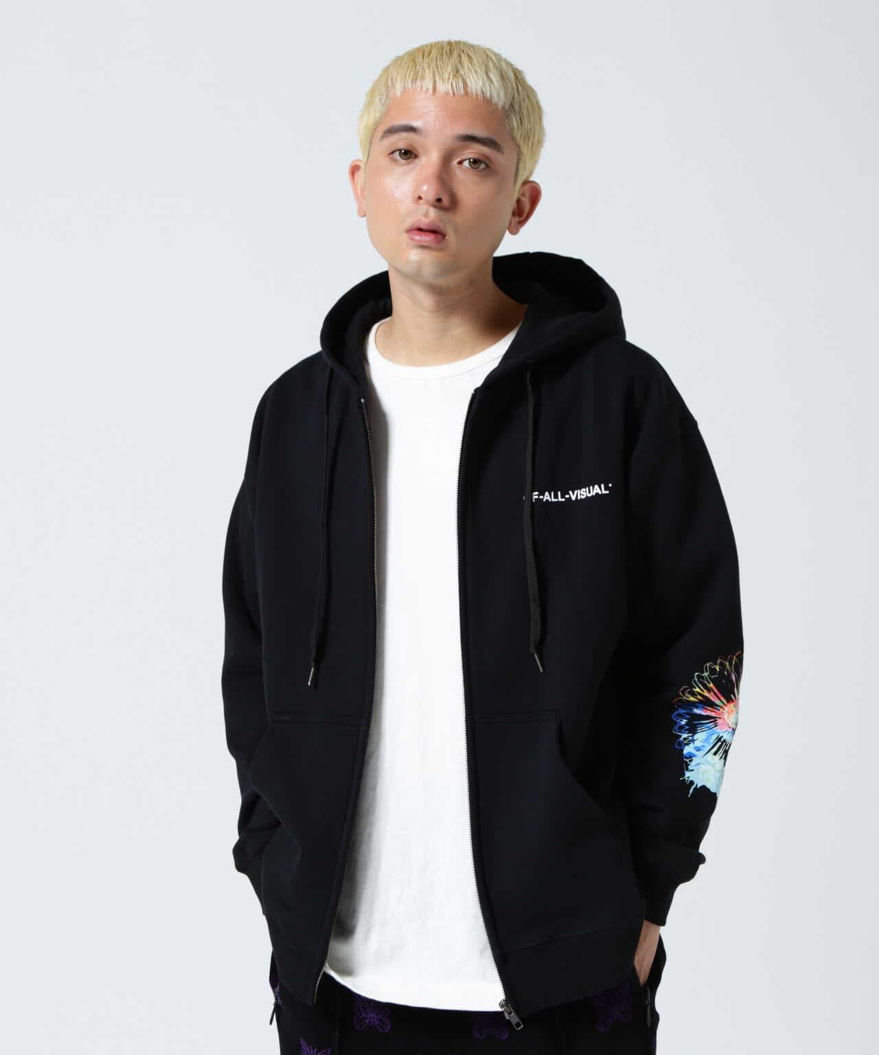 A4A 非洲菊拉鍊衛衣