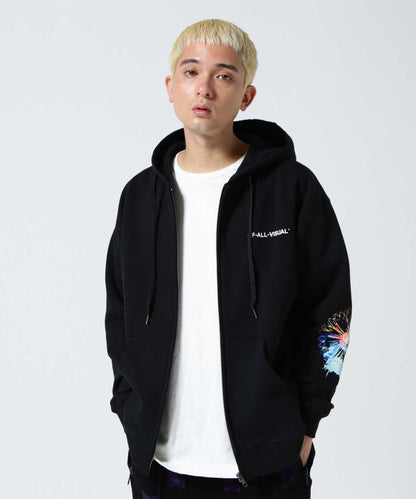 A4A 非洲菊拉鍊衛衣