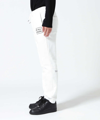 A4A/艾弗艾/印花運動褲