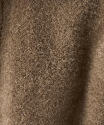 圓領 羊羔毛夾克