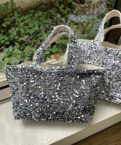 亮片手提包