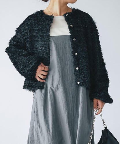 《限定》蕾絲下襬襯衫