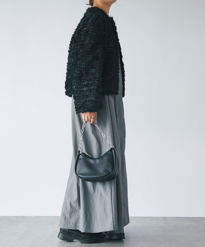 《限定》蕾絲下襬襯衫