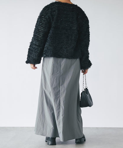 《限定》蕾絲下襬襯衫