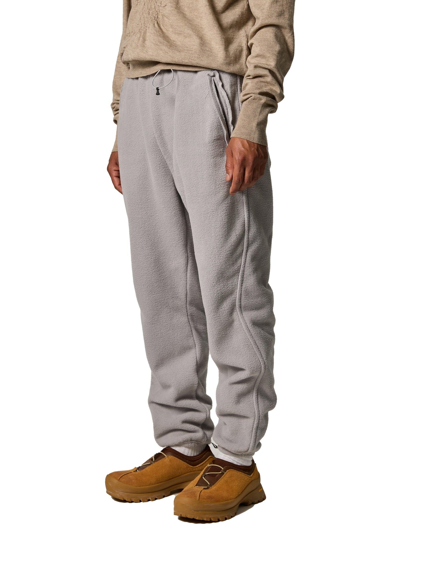 整理過的肋骨褲 / 聚酯微絨