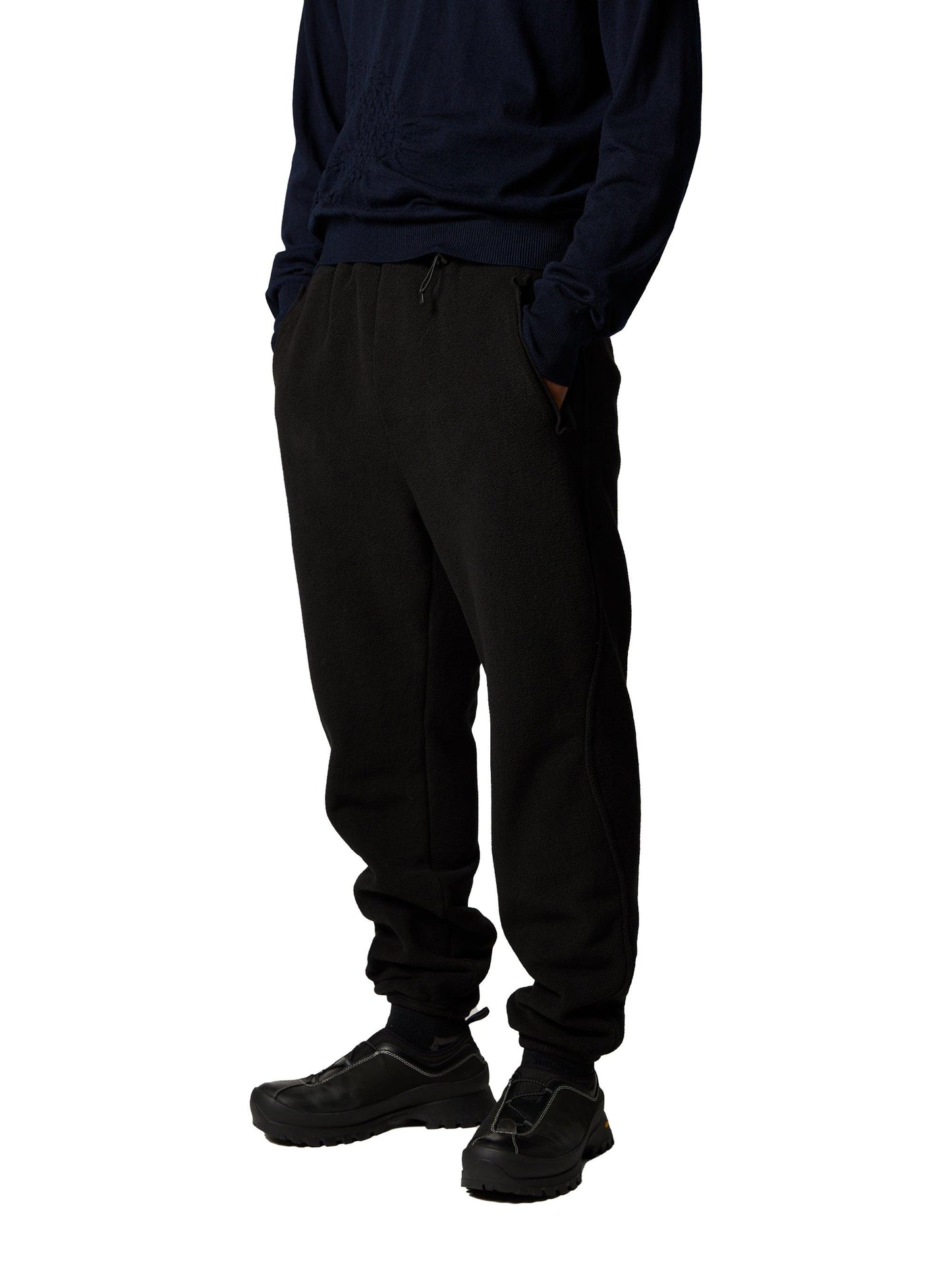 整理過的肋骨褲 / 聚酯微絨