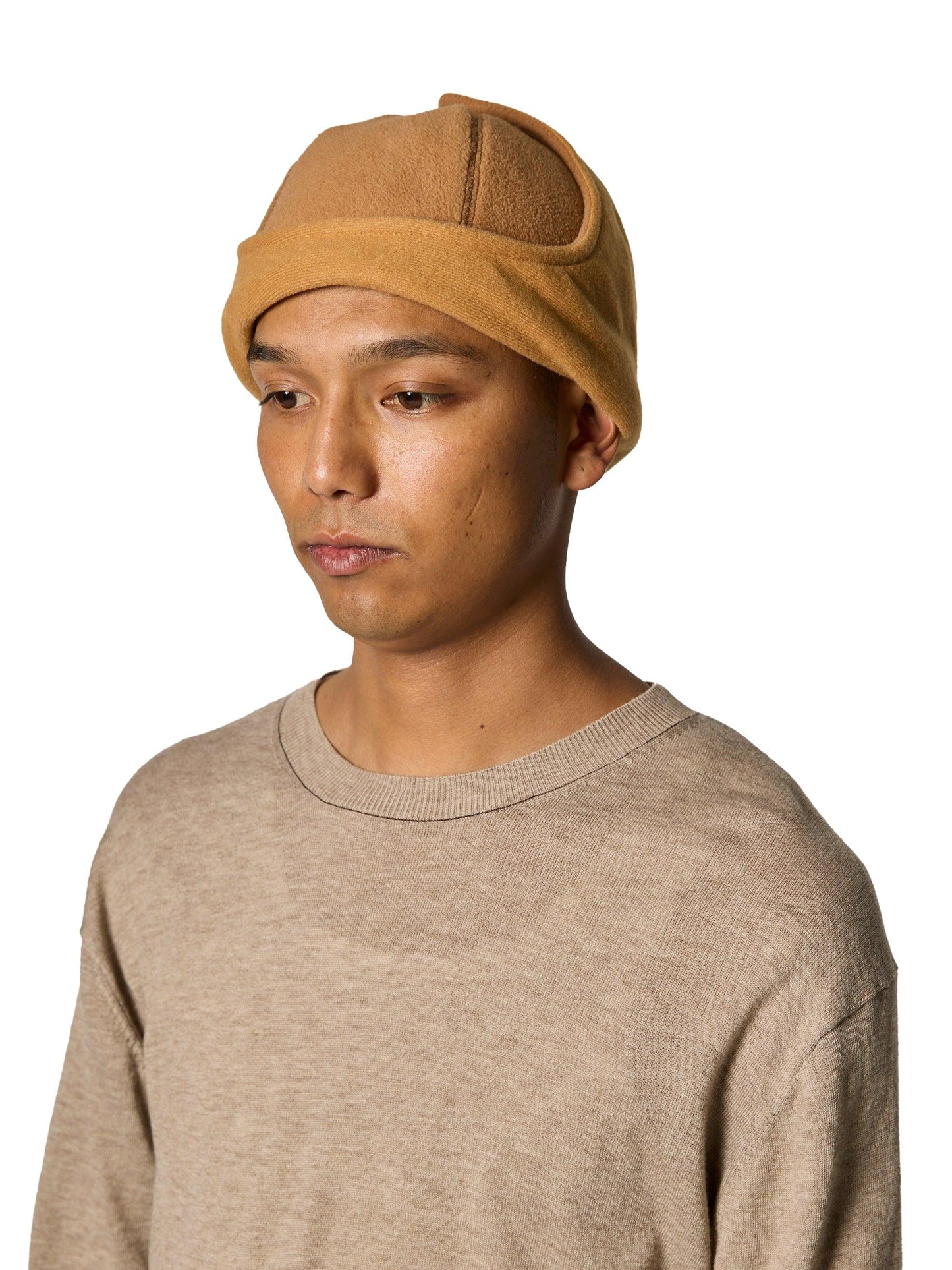 整理耳罩帽/聚酯微絨