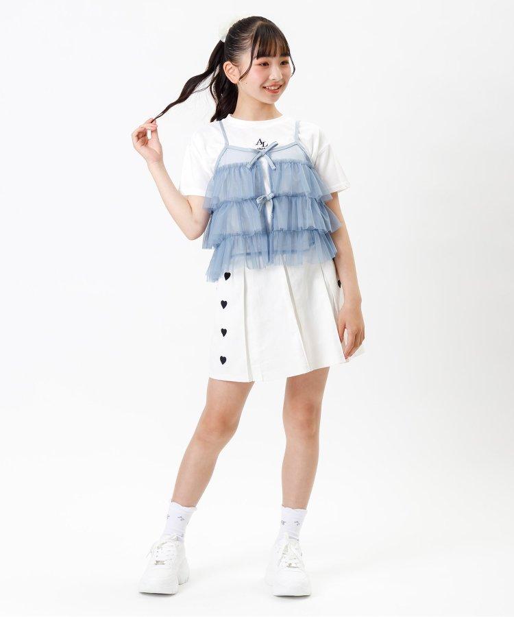 3P對象 蝴蝶結圖案長筒襪