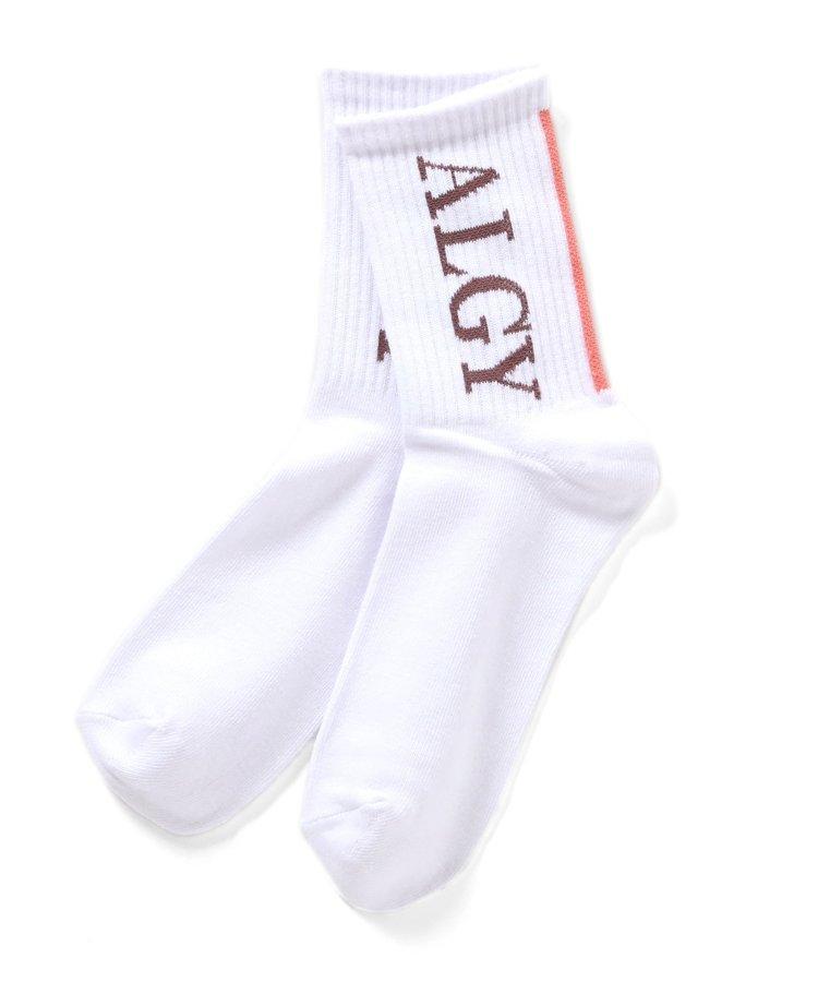 3P對象 豎條紋踝襪