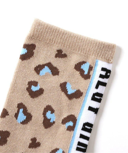 3P套裝 動物紋長筒襪