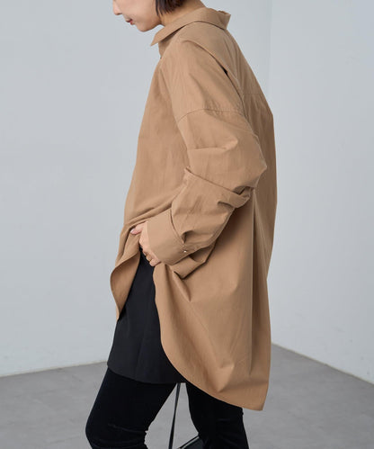 2WAY卡西庫爾寬鬆襯衫