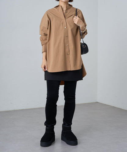 2WAY卡西庫爾寬鬆襯衫