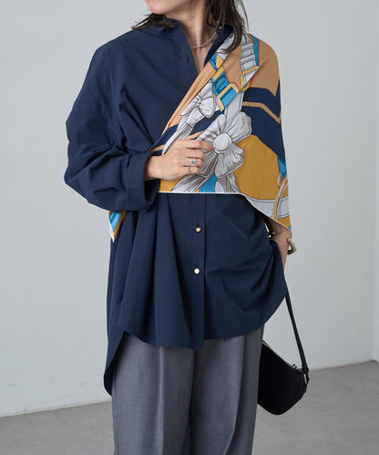 2WAY卡西庫爾寬鬆襯衫