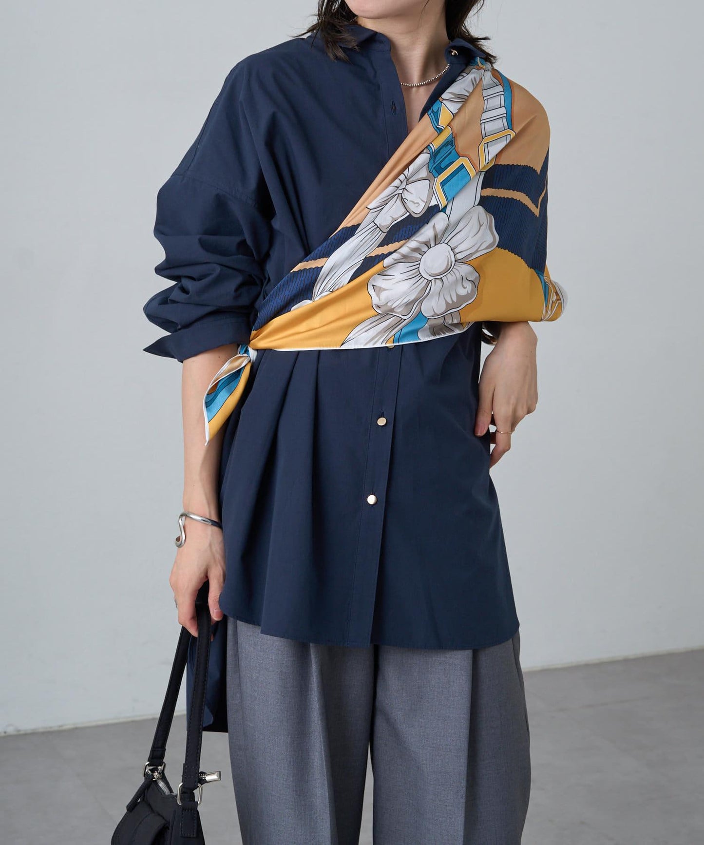 2WAY卡西庫爾寬鬆襯衫