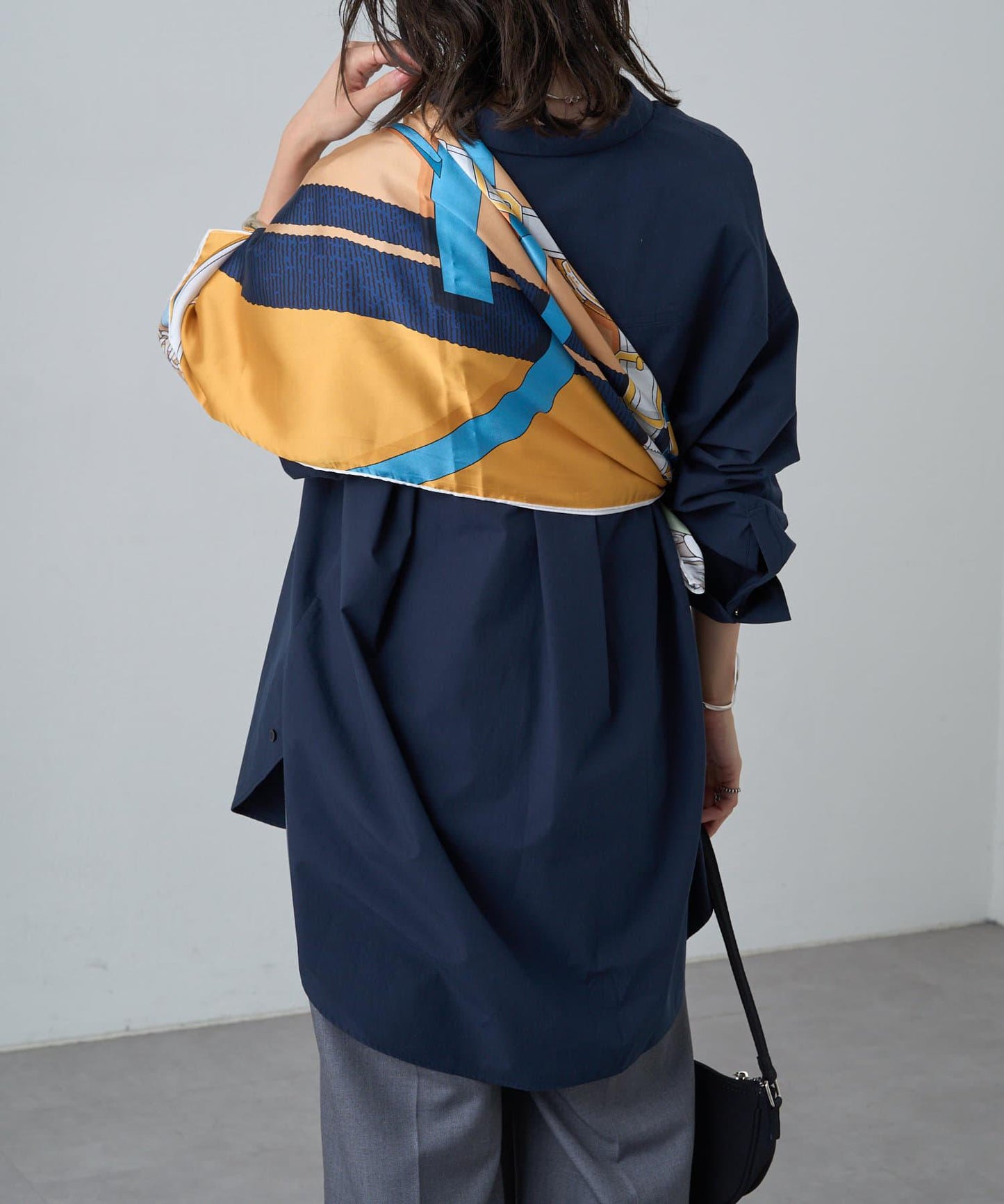 2WAY卡西庫爾寬鬆襯衫