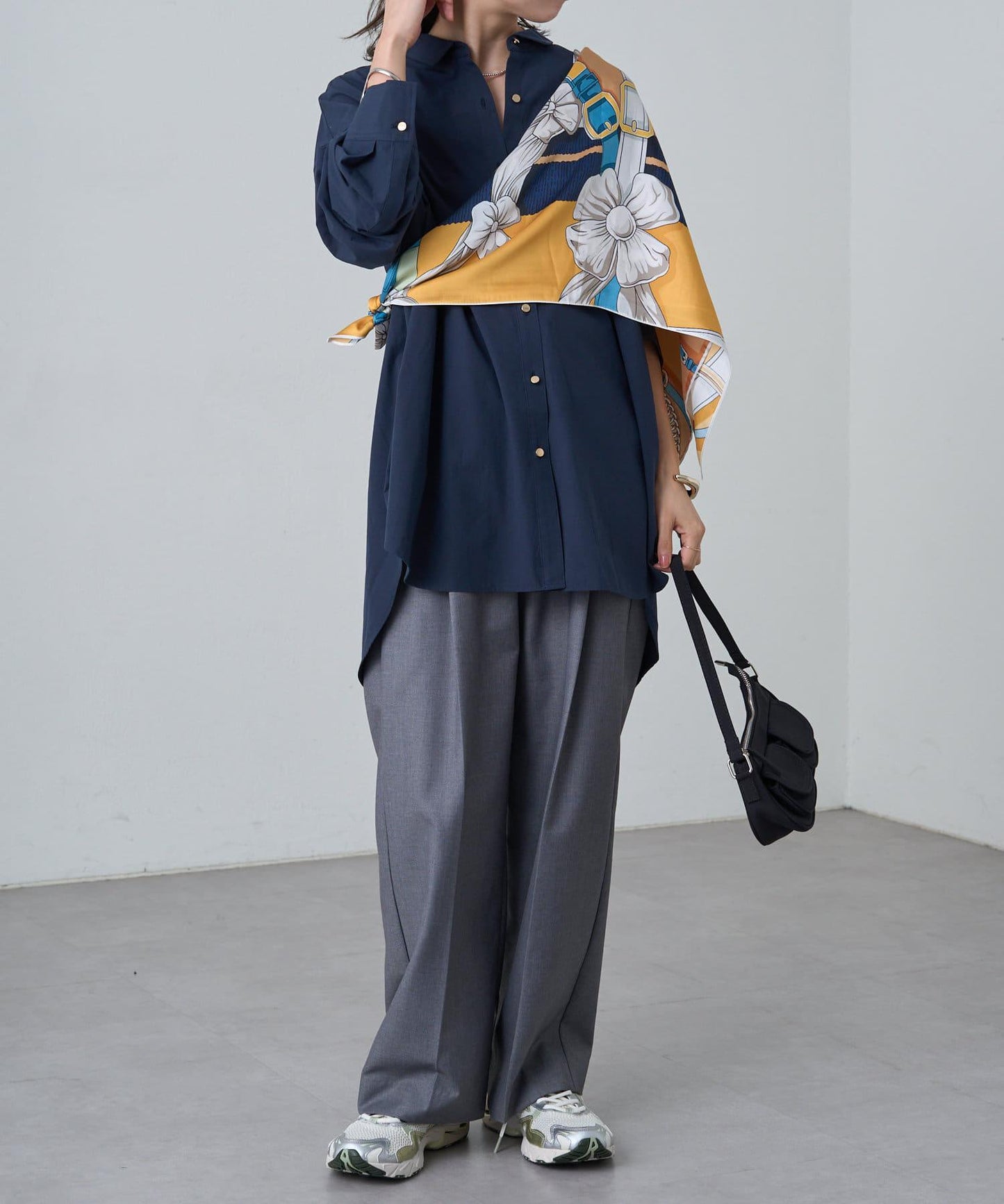 2WAY卡西庫爾寬鬆襯衫