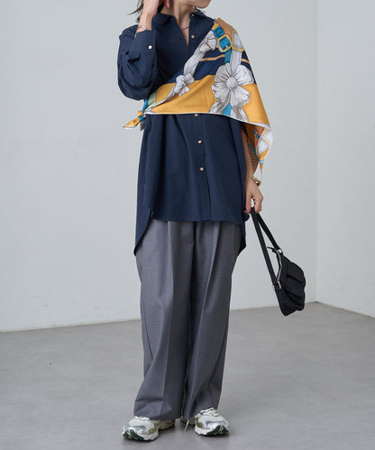 2WAY卡西庫爾寬鬆襯衫