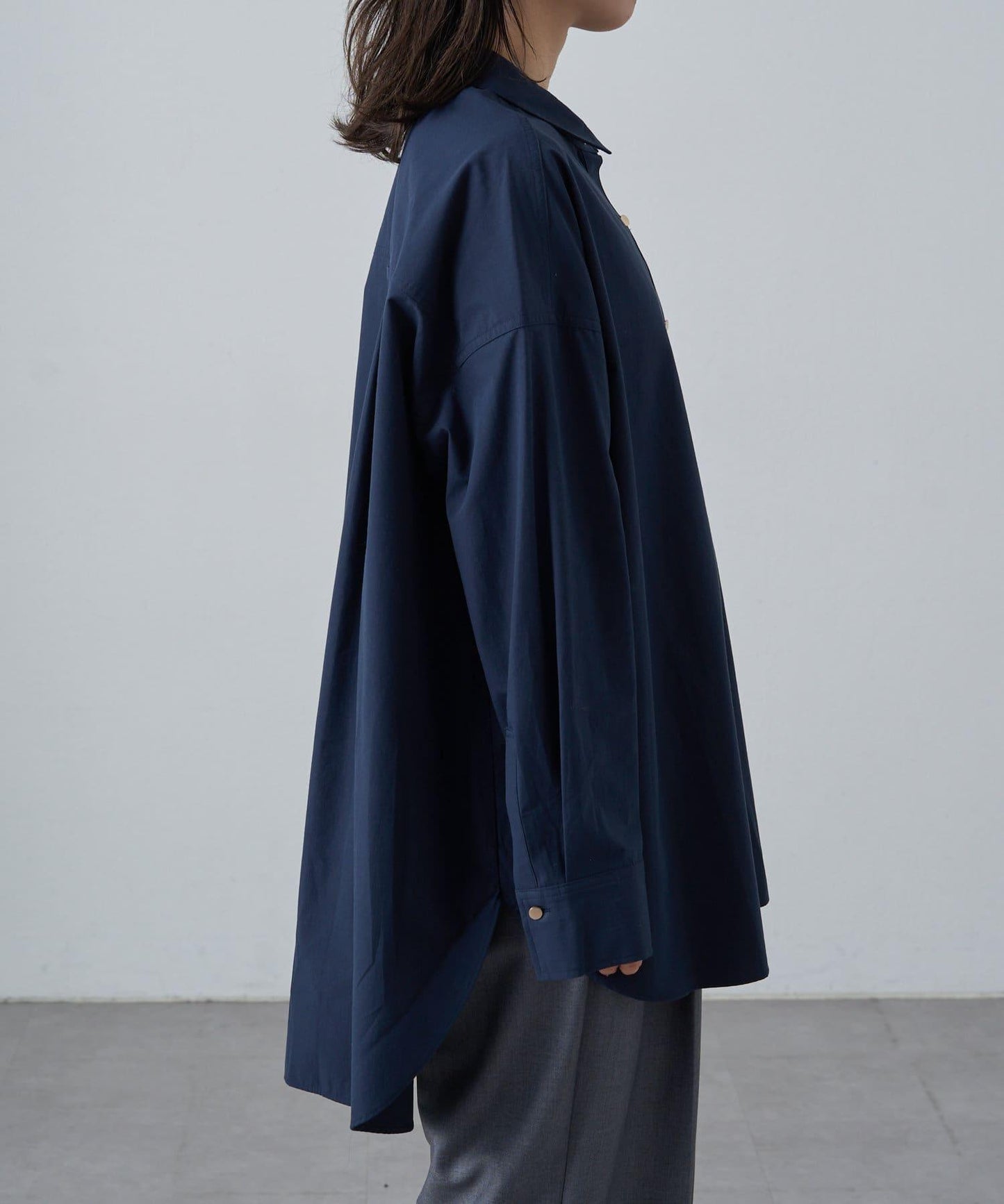 2WAY卡西庫爾寬鬆襯衫