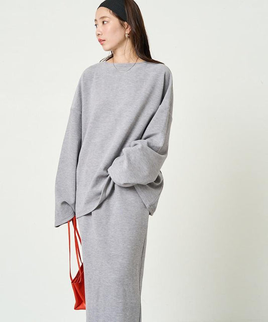 起毛 肋針 裙子 套裝(上衣·裙子)【限定推出】