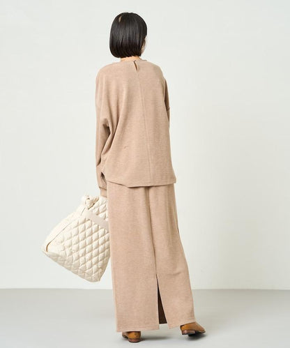 起毛 肋針 裙子 套裝(上衣·裙子)【限定推出】