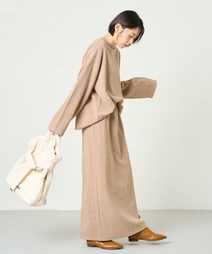 起毛 肋針 裙子 套裝(上衣·裙子)【限定推出】