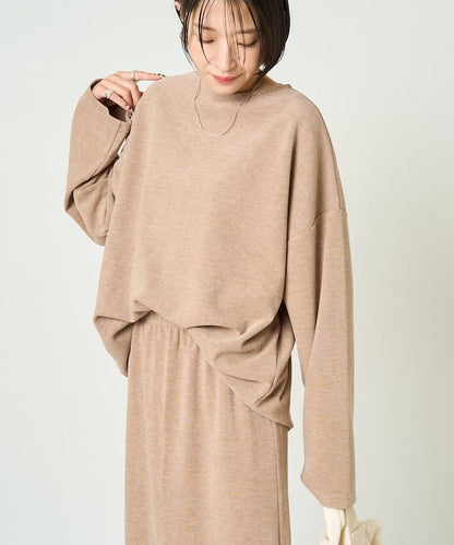 起毛 肋針 裙子 套裝(上衣·裙子)【限定推出】