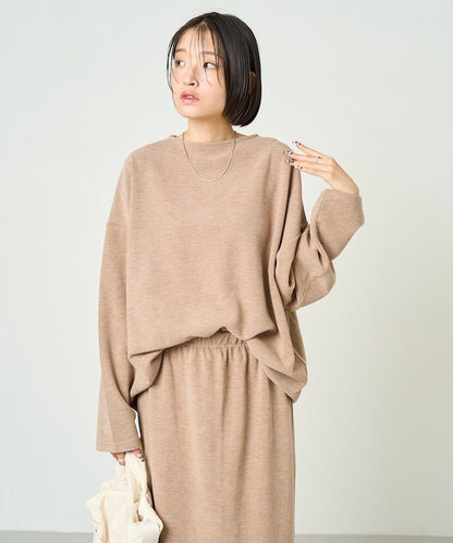 起毛 肋針 裙子 套裝(上衣·裙子)【限定推出】