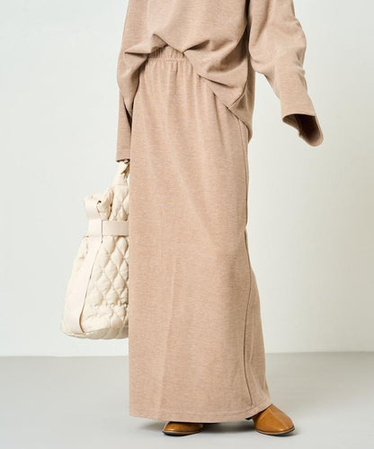 起毛 肋針 裙子 套裝(上衣·裙子)【限定推出】