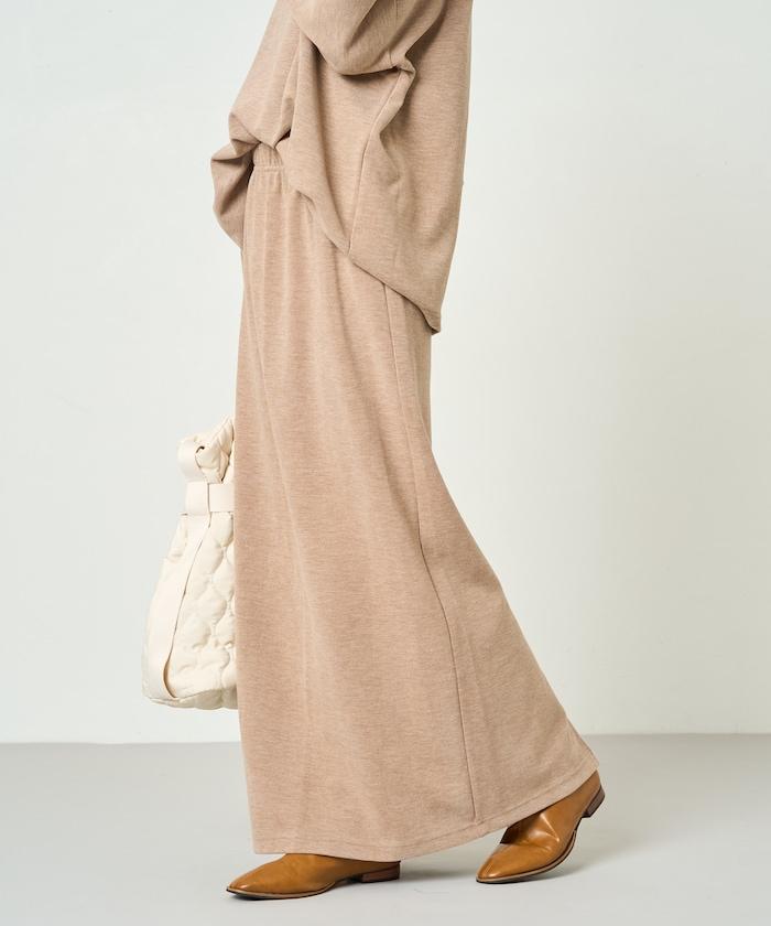 起毛 肋針 裙子 套裝(上衣·裙子)【限定推出】