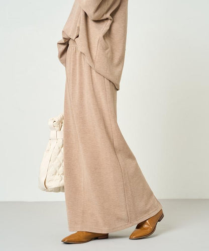 起毛 肋針 裙子 套裝(上衣·裙子)【限定推出】