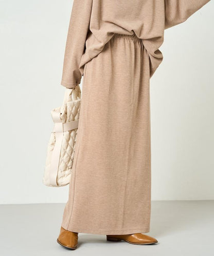 起毛 肋針 裙子 套裝(上衣·裙子)【限定推出】