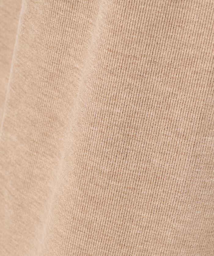 起毛 肋針 裙子 套裝(上衣·裙子)【限定推出】