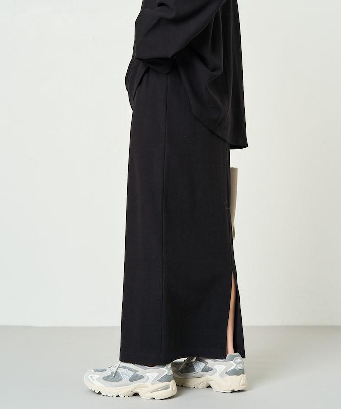 起毛 肋針 裙子 套裝(上衣·裙子)【限定推出】