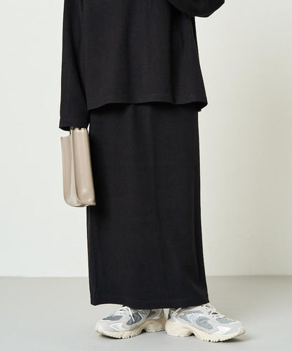 起毛 肋針 裙子 套裝(上衣·裙子)【限定推出】